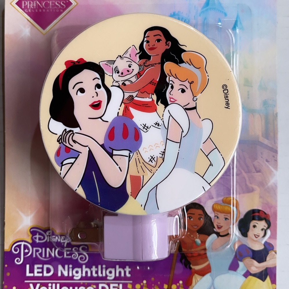 DISNEY PRINCESS LED NIGHT LIGHT - Picture 3 of 6